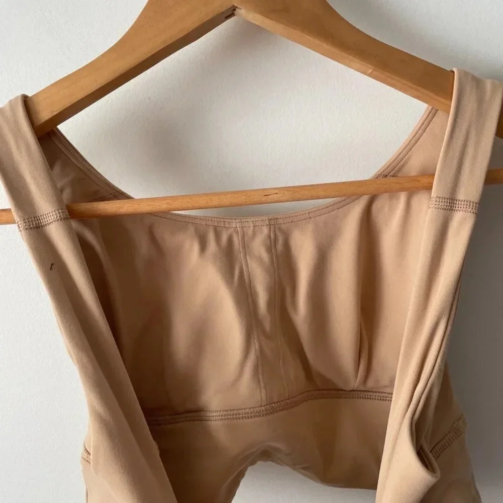 Lululemon Align Sports Bra C/D Cup Contour Beige Size 4